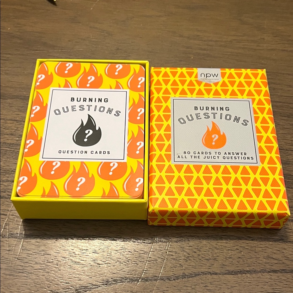 Burning Questions Card Game